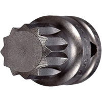 Embout &agrave; ins&eacute;rer, Triple carr&eacute;, 5 x 3/4" lo, Prise 1/4" Oxford Builders Supplies Inc