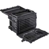Gen 2 Mobile Tool Chest, 24" W, 6 Drawers, Black Oxford Builders Supplies Inc