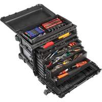 Gen 2 Mobile Tool Chest, 24" W, 6 Drawers, Black Oxford Builders Supplies Inc