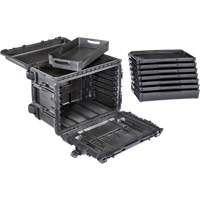 Gen 2 Mobile Tool Chest, 24" W, 6 Drawers, Black Oxford Builders Supplies Inc