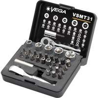 Tamper Proof Bit, Socket & Ratchet Set Oxford Builders Supplies Inc