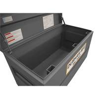 Jobsite Storage Box, 48" x 24" x 27-13/16", Steel, Grey Oxford Builders Supplies Inc