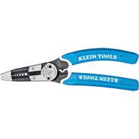 Klein-Kurve&reg; Heavy-Duty Wire Stripper, Cutter & Crimper Multi-Tool, 8-1/4" L, 8 - 20 AWG Oxford Builders Supplies Inc