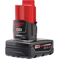 Bloc-piles M12 Redlithium XC 6.0, Lithium-ion, 12 V, 6 Ah Oxford Builders Supplies Inc