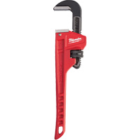 Cl&eacute; &agrave; tuyau, Cap des m&acirc;choires 1-1/2", Longueur 10", Fini Rev&ecirc;tement en poudre, Prise Ergonomique Oxford Builders Supplies Inc