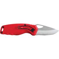 Compact Folding Knife, 2-1/2" Blade, Stainless Steel Blade, Metal Handle Oxford Builders Supplies Inc