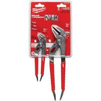 Jeu de pinces &agrave; m&acirc;choires droites 6" et 10" &agrave; prise Comfort Grip, 2 Morceaux Oxford Builders Supplies Inc