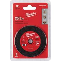 Meule de tronçonnage des m&eacute;taux, 3" x 0,04", Arbre 3/8" Oxford Builders Supplies Inc