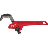 Cl&eacute; &agrave; tuyau hexagonale coud&eacute;e en acier, Cap des m&acirc;choires 2-5/8", Longueur 10-1/2", Fini Rev&ecirc;tement en poudre, Prise Ergonomique Oxford Builders Supplies Inc
