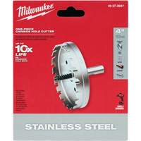 Scies-cloches au carbure monobloc, 4", Profondeur de la coupe de 3/16" Oxford Builders Supplies Inc