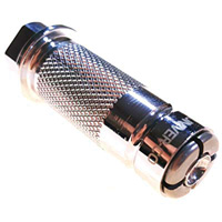 Lock-On Grease Coupler, 0.6" Thread, Steel Oxford Builders Supplies Inc