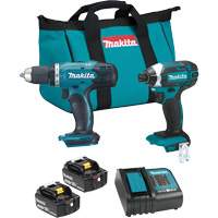 LXT&reg; 2 Tool Combo Kit, 18 V Oxford Builders Supplies Inc
