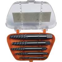 Jeu d'extracteurs de vis avec forets DRILLCO, Carbure, 5 Morcea Oxford Builders Supplies Inc