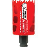 Scie cloche pour bois et m&eacute;tal, 1-3/4", Profondeur de la coupe 2-3/8", Carbure Oxford Builders Supplies Inc