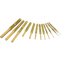 Brass Pin Punch Set, 12 Pieces Oxford Builders Supplies Inc