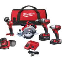 Trousse 5 pi&egrave;ces doutil combin&eacute; M18, Lithium-ion, 18 V Oxford Builders Supplies Inc