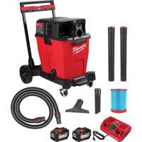M18 Fuel Cordless Dual-Battery Wet/Dry Vacuum, 18 V, 12 gal. Capacity Oxford Builders Supplies Inc