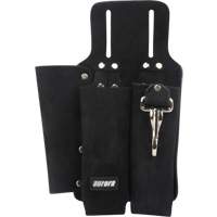 Lineman's Tool Pouch, Multiple Tool Holder, Leather, 3 Pockets Oxford Builders Supplies Inc