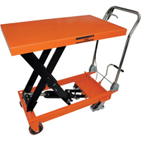 SLC-1100 Chariot avec table de levage hydraulique &agrave; ciseaux s&eacute;rie SLC, 39" lo x 21" la, Cap. 1100 lb Oxford Builders Supplies Inc