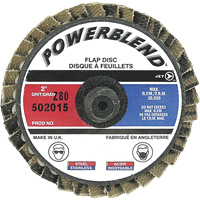 Disque &agrave; feuillets PowerBlend Roll-On, 2" x Type R, Grain Z80 Oxford Builders Supplies Inc