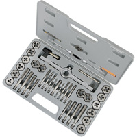 TD40A Jeu de tarauds et fili&egrave;res en alliage SAE de qualit&eacute;, 40 Morcea Oxford Builders Supplies Inc