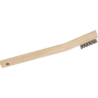 3MHSS Mini Wire Scratch Brush, Stainless Steel, 3 x 7 Wire Rows, 7-3/4" Long Oxford Builders Supplies Inc