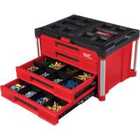 Boîte &agrave; outils avec 4 tiroirs PackOut, 16-3/10" x 22-1/5" x 14-3/10", Rouge Oxford Builders Supplies Inc