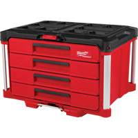 Boîte &agrave; outils avec 4 tiroirs PackOut, 16-3/10" x 22-1/5" x 14-3/10", Rouge Oxford Builders Supplies Inc