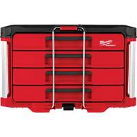 Boîte &agrave; outils avec 4 tiroirs PackOut, 16-3/10" x 22-1/5" x 14-3/10", Rouge Oxford Builders Supplies Inc