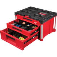 Boîte &agrave; outils avec 3 tiroirs PackOut, 16-3/10" x 22-1/5" x 14-3/10", Rouge Oxford Builders Supplies Inc
