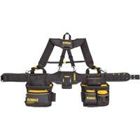 Tool Rig With Suspenders, Professional, 25 Pockets Oxford Builders Supplies Inc