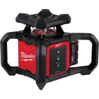 M18 Red Exterior Rotary Laser Level Kit with Receiver, 2000' (609.6 m) Oxford Builders Supplies Inc