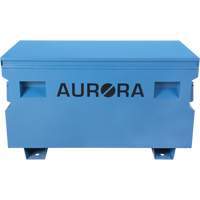 Jobsite Tool Box, 48" x 24" x 27-3/5", Steel, Blue Oxford Builders Supplies Inc