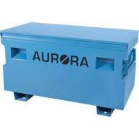 Jobsite Tool Box, 48" x 24" x 27-3/5", Steel, Blue Oxford Builders Supplies Inc