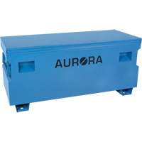 Jobsite Tool Box, 60" x 24" x 27-1/2", Steel, Blue Oxford Builders Supplies Inc