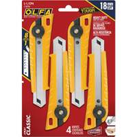 MXP-L Ratchet Knife with Die-Cast  Handle, 18 mm Oxford Builders Supplies Inc