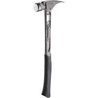 Marteau de charpente en titane lisse TIBONE, 15 oz, Prise en Acier plein, 17-17/50" lo Oxford Builders Supplies Inc