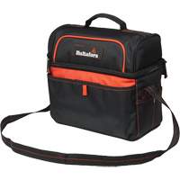 11" Cooler Tool Bag, Ballistic Polyester, Black/Red Oxford Builders Supplies Inc