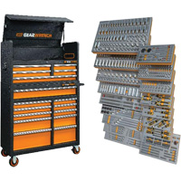 Rangement & jeu d'outils pour m&eacute;canicien, 873 morceaux Oxford Builders Supplies Inc