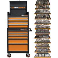 Rangement & jeu d'outils pour m&eacute;canicien, 791 morceaux Oxford Builders Supplies Inc