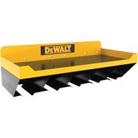 Power Tool Storage Shelf Combo, Steel, Black/Yellow Oxford Builders Supplies Inc