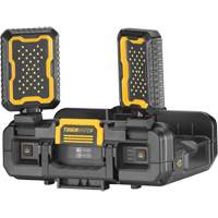 ToughSystem&reg; 2.0 Adjustable Work Light with Storage, 16" x 11" x 14", Black/Yellow Oxford Builders Supplies Inc