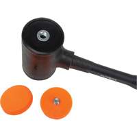 Dead Blow Hammer, 45 oz. Head Weight, Polyurethane Face, Fibreglass Handle, 13" L Oxford Builders Supplies Inc