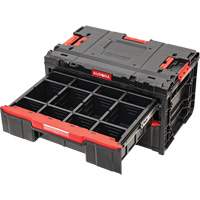 Arx&reg; 2-Drawer Toolbox, 23-1/10" x 15" x 13-2/5", Black Oxford Builders Supplies Inc