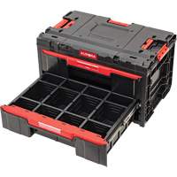 Arx&reg; 2-Drawer Toolbox, 23-1/10" x 15" x 13-2/5", Black Oxford Builders Supplies Inc