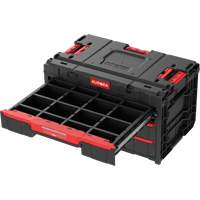 Arx&reg; 3-Drawer Toolbox, 23-1/10" x 15" x 13-2/5", Black Oxford Builders Supplies Inc