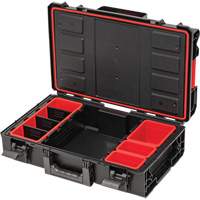Arx Small Toolbox, 23" x 15" x 7-1/2", Black Oxford Builders Supplies Inc