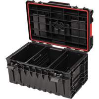 Arx&reg; Medium Toolbox, 23" x 15-1/5" x 12-3/5", Black Oxford Builders Supplies Inc
