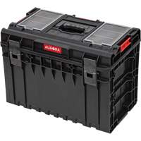Arx Large Toolbox, 23" x 15-1/5" x 16-1/2", Black Oxford Builders Supplies Inc