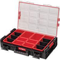 Organisateur 2 fois tr&egrave;s-grand avec bacs Arx, 23" x 15-1/5" x 6-4/5", Noir Oxford Builders Supplies Inc